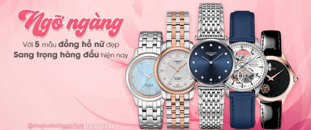 Banner Đồng Hồ Nữ Tiêu Chuẩn